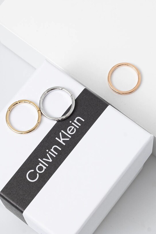 Аксессуары Кольца Calvin Klein 3 шт 35000458E золотой