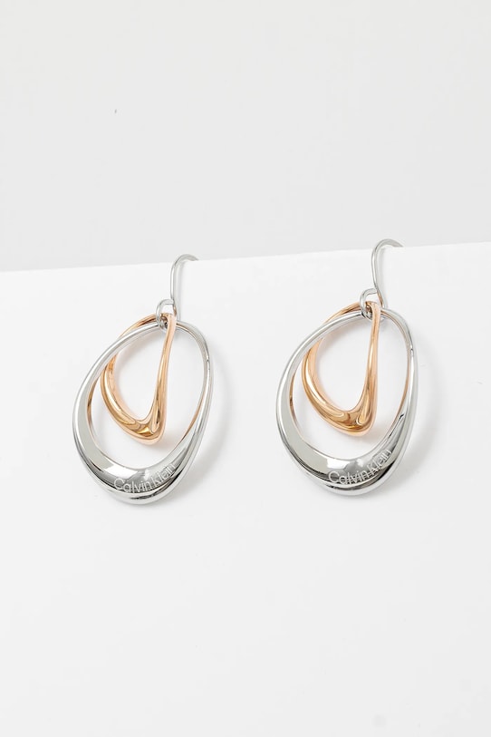Calvin Klein kolczyki srebrny 35000003