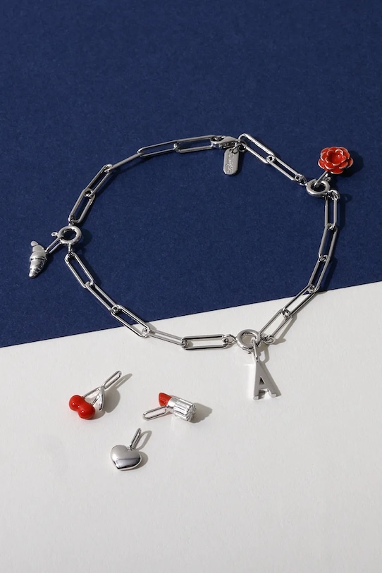 Doplňky Stříbrný přívěsek Design Letters 90302033CHERRY stříbrná