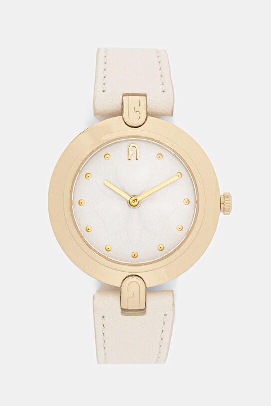 Furla ceas FURLA HERITAGE bej WW00002011L2
