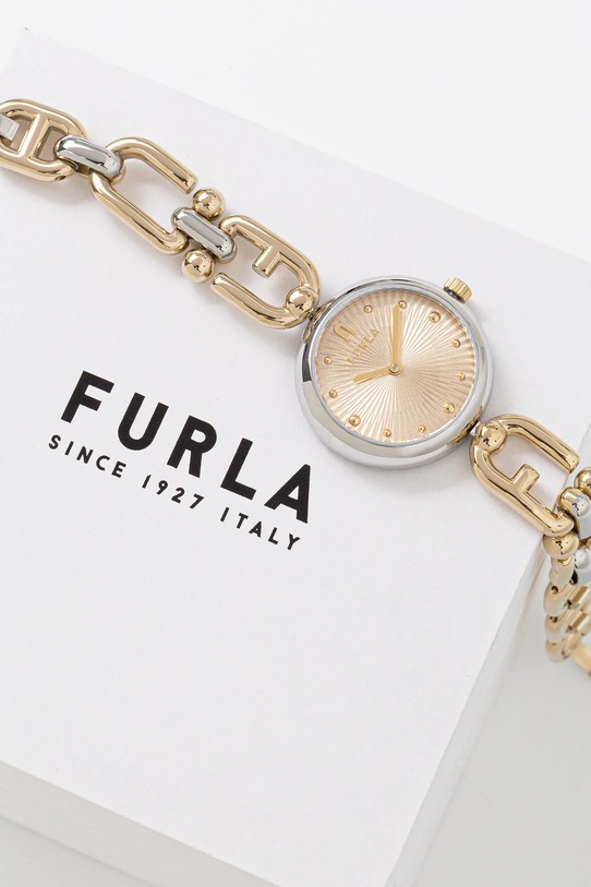 Accesorii Furla ceas FURLA HERITAGE WW00063004L4 aur