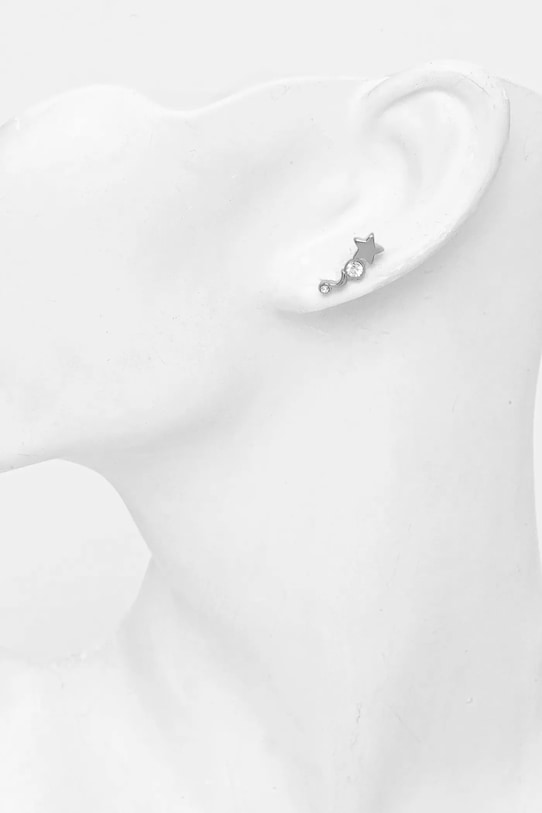 Uhani Coach 518486 srebrna AA00