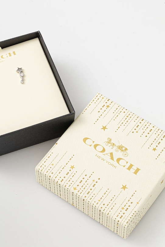 Dodatki Uhani Coach 518486 srebrna
