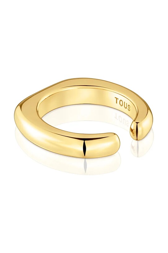 Accesorii Tous inel de argint placat cu aur 1004239110 aur