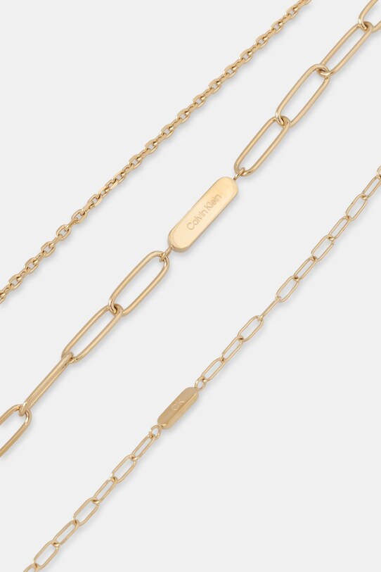 Kiegészítők Calvin Klein nyaklánc 3 db 35000433 arany