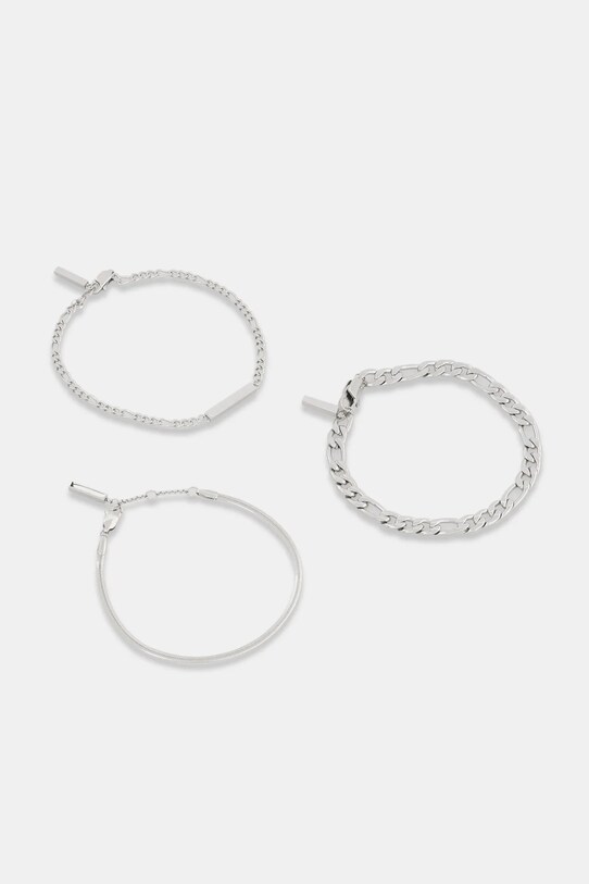Calvin Klein bransoletki 3-pack 3-pack srebrny 35700003