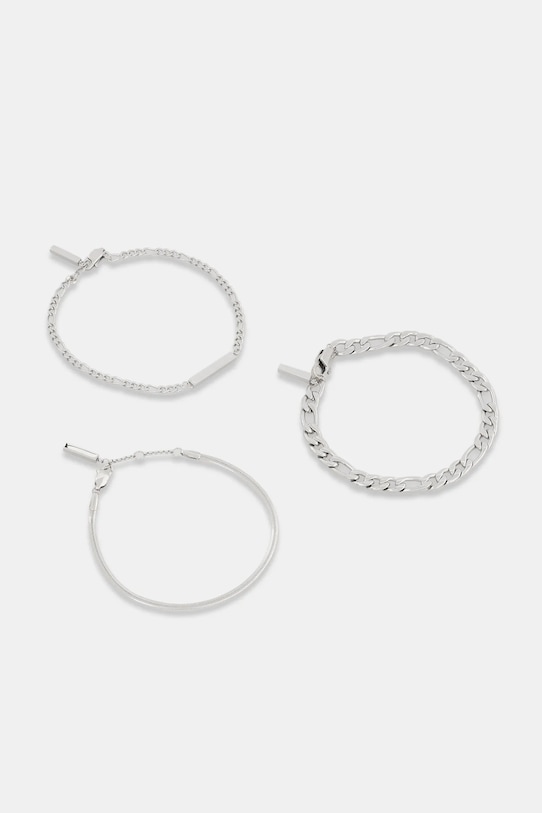 Calvin Klein karkötő 3 db hármas csomagolás ezüst 35700003