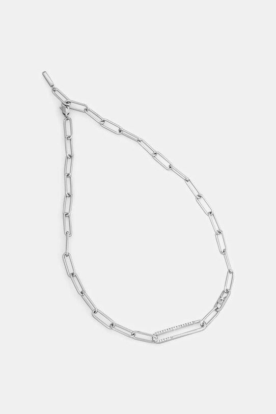 Calvin Klein naszyjnik cyrkonia srebrny 35000536