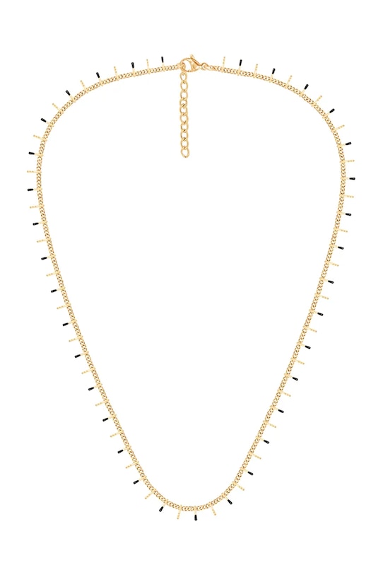 Pozlátený náhrdelník Lilou 248/400/LAN/NO2/CZA/PO zlatá AA00