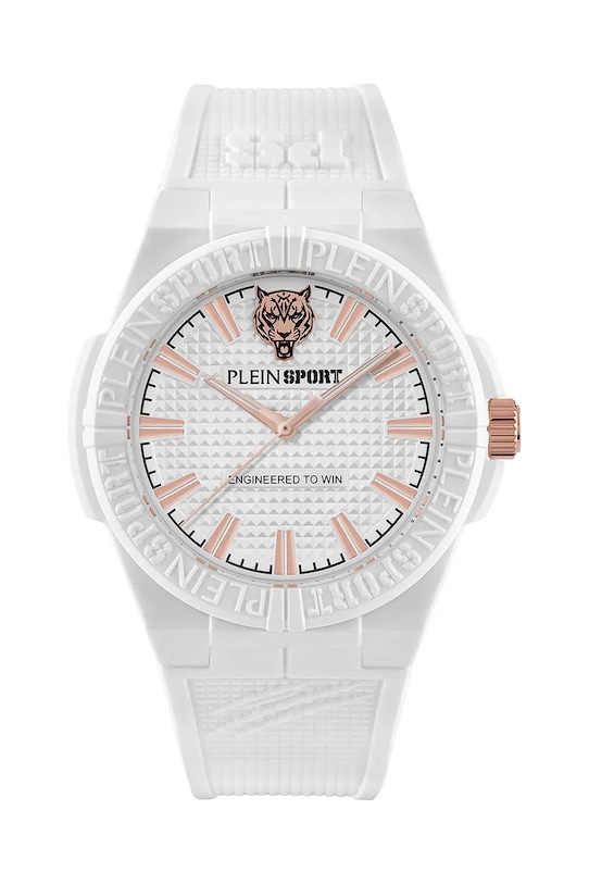 PLEIN SPORT zegarek LASERSTRIKE biały PSFGA0125