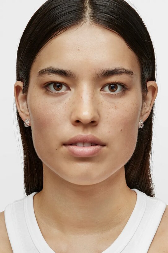 Сребърни обици Tous 1004341800 сребърен