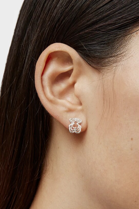 Сребърни обици Tous 1004341800