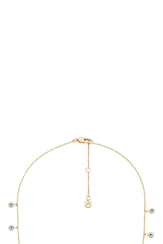 Аксесоари Колие Fossil JA7283710 злато
