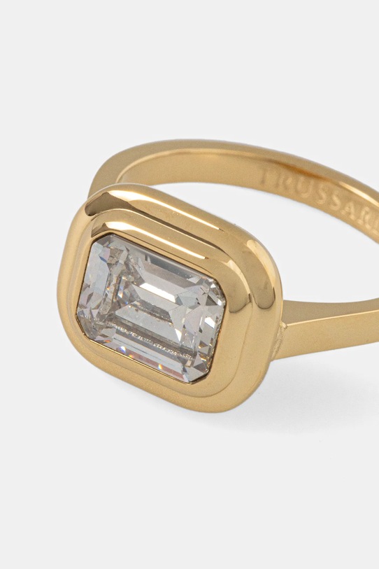 Trussardi pierścionek T-DESIGN TJAXA290 złoty AA00