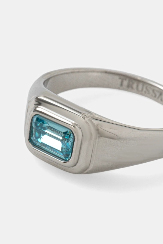 Trussardi pierścionek T-DESIGN TJAXA310 srebrny AA00