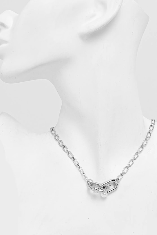 Doplnky Náhrdelník Furla FJ1223NTU strieborná