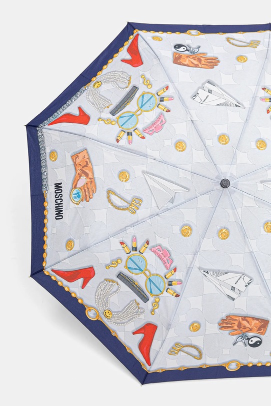 Akcesoria Moschino parasol 8970.openclose szary