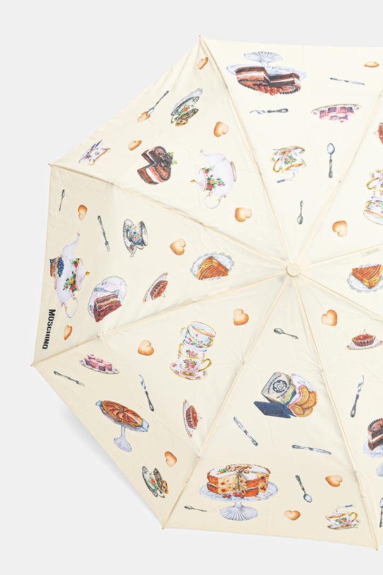 Akcesoria Moschino parasol 8953.openclose żółty