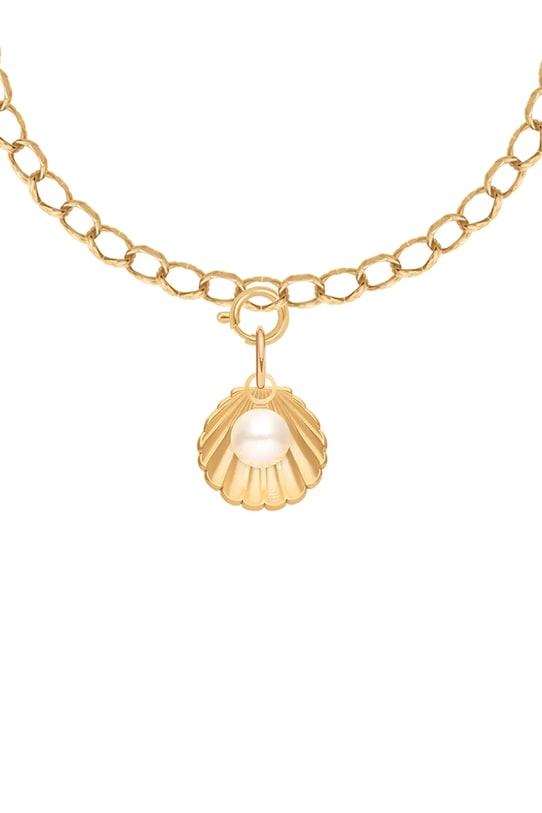 Lilou brățară placată cu aur Shell aur A03/MARKET/ANS/447