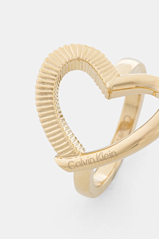 Calvin Klein pierścionek 35000438B złoty AA00