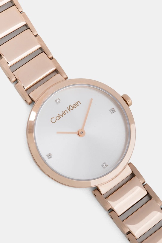 Calvin Klein zegarek 25200140 złoty AA00