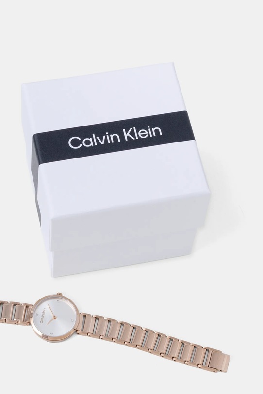 Akcesoria Calvin Klein zegarek 25200140 złoty