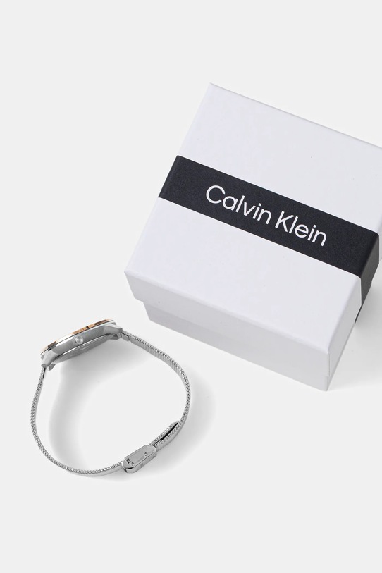 Akcesoria Calvin Klein zegarek 25200033 srebrny