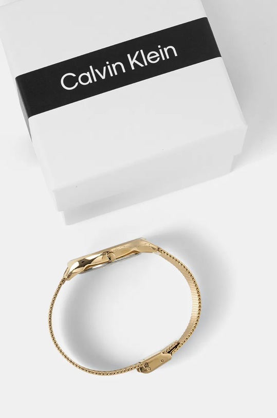 Akcesoria Calvin Klein zegarek 25100005 złoty