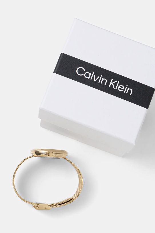Akcesoria Calvin Klein zegarek 25200012 złoty