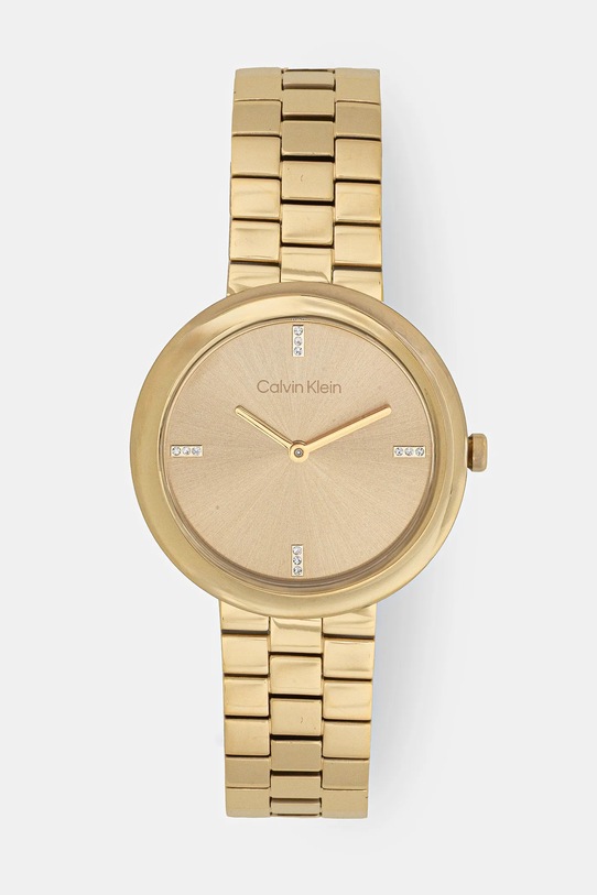 Calvin Klein zegarek złoty 25100094