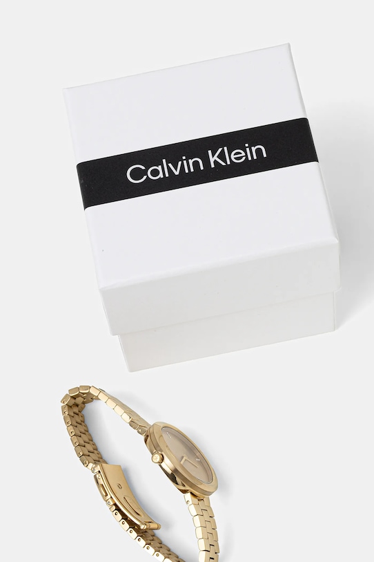 Calvin Klein zegarek 25100094 złoty AA00