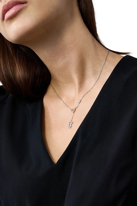 Akcesoria Emporio Armani naszyjnik srebrny EG3620040 srebrny