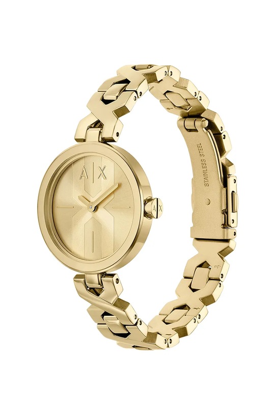 Akcesoria Armani Exchange zegarek AX5831 złoty