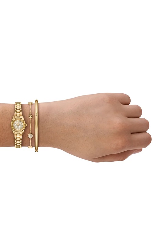 Michael Kors zegarek i bransoletki złoty MK4944SET