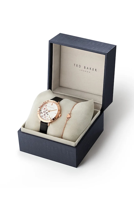 Часовник и гривна Ted Baker BKG028200 черен AA00
