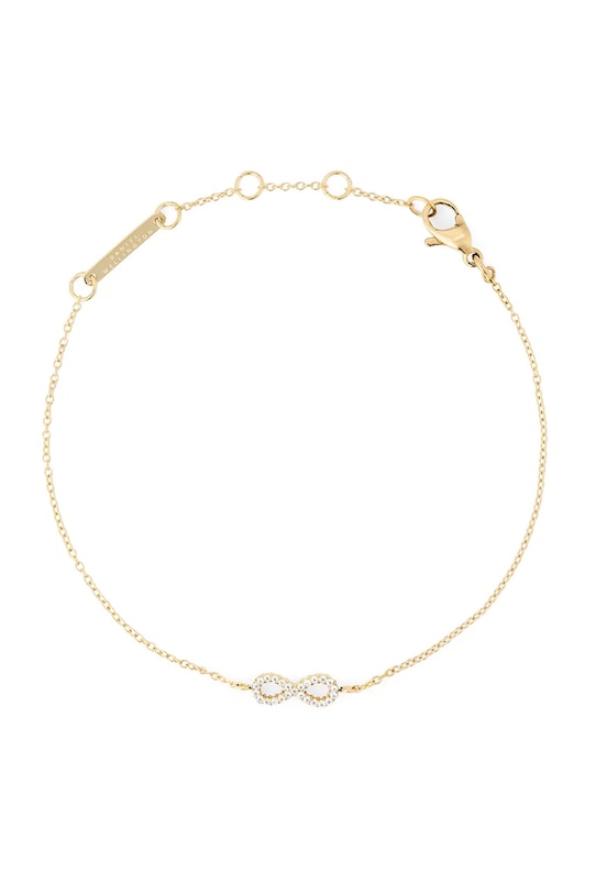 Daniel Wellington bransoletka cyrkonia złoty DW00401626