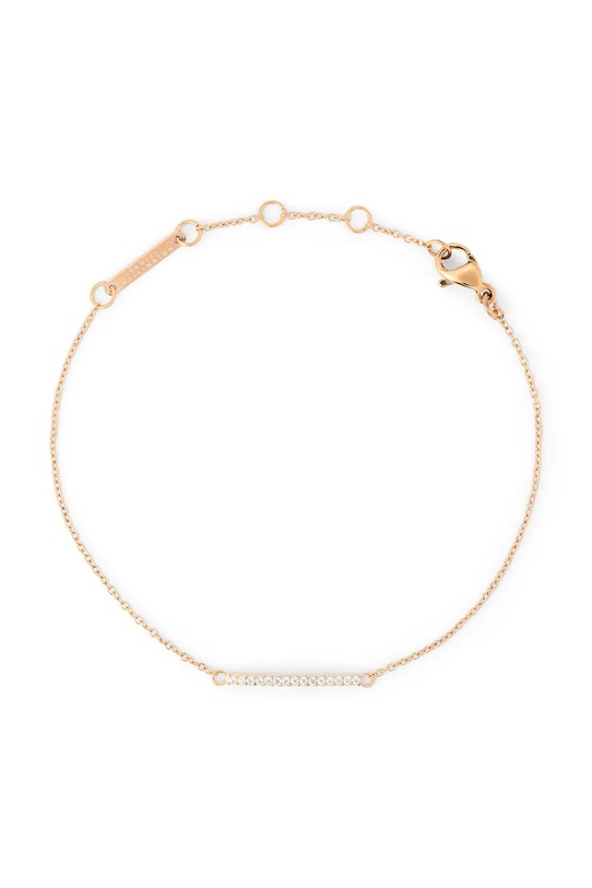Daniel Wellington bransoletka cyrkonia złoty DW00401621