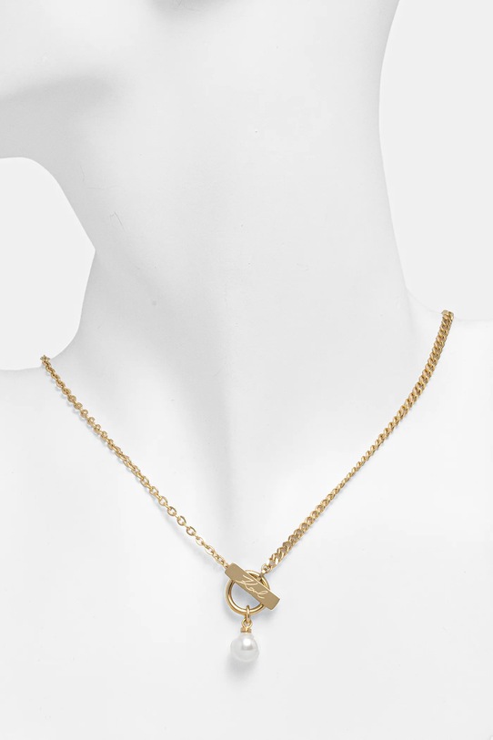 Akcesoria Karl Lagerfeld naszyjnik KLAYR12 złoty