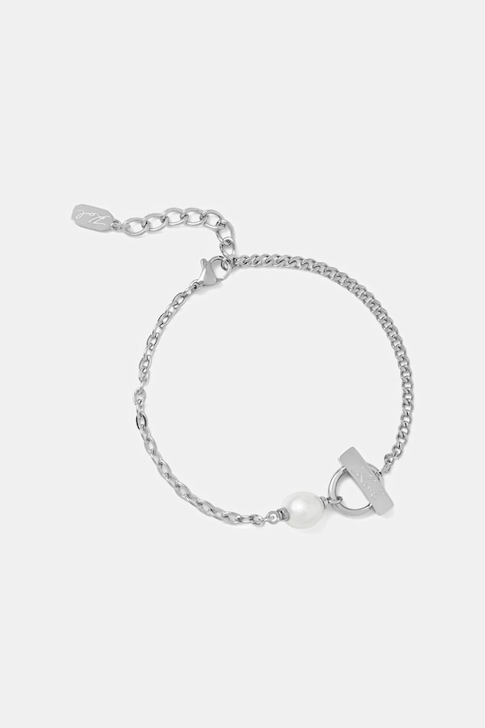 Karl Lagerfeld bransoletka kamień naturalny srebrny KLAYR07