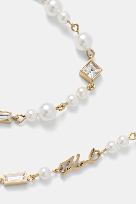 Karl Lagerfeld naszyjnik KLAYR17 złoty AA00