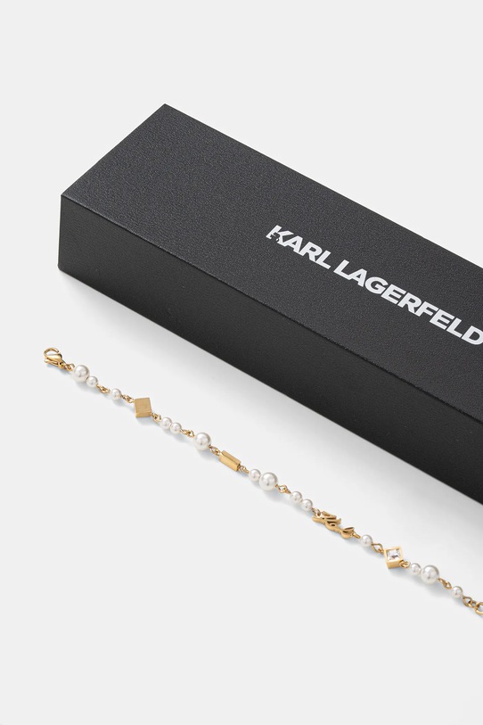 Akcesoria Karl Lagerfeld bransoletka KLAYR19 złoty