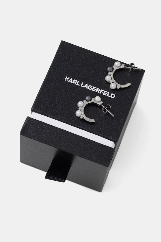 Akcesoria Karl Lagerfeld kolczyki KLAYR24 srebrny