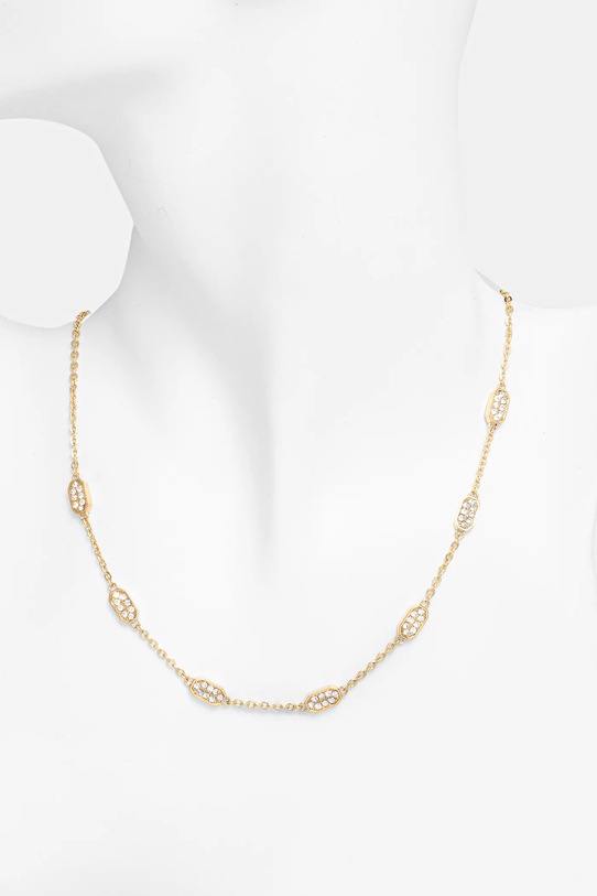 Akcesoria Karl Lagerfeld naszyjnik KLAYC58 złoty