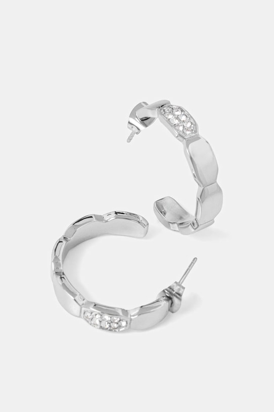 Karl Lagerfeld kolczyki srebrny KLAYC66