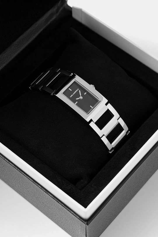 Akcesoria Karl Lagerfeld zegarek R0553103506 srebrny