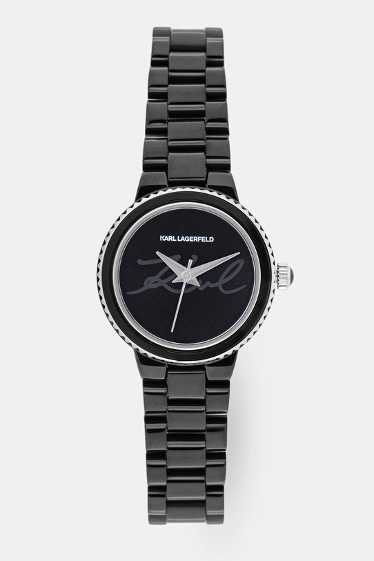 Karl Lagerfeld zegarek czarny R0553104506