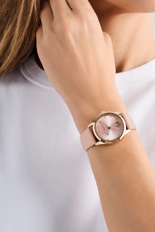 Ted Baker zegarek COOLLY różowy BKPCLF504