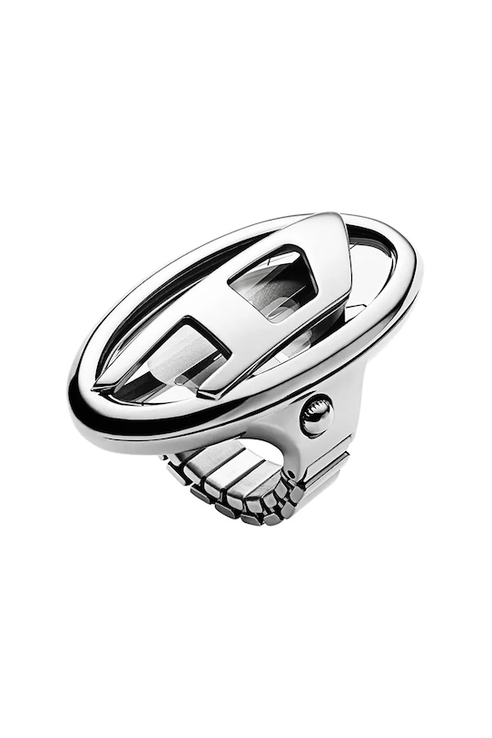 Diesel zegarek D-Era Watch Ring srebrny DZ5623