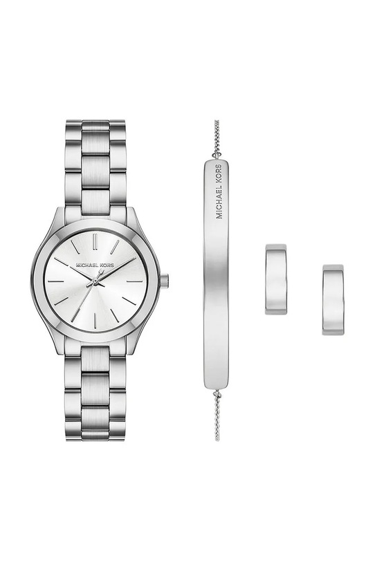 Michael Kors zegarek srebrny MK7563SET