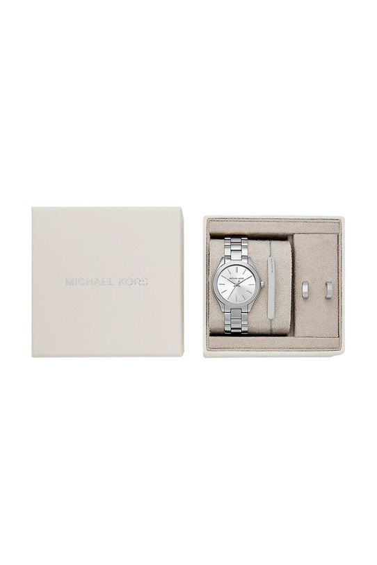 Michael Kors zegarek srebrny MK7563SET